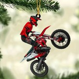 Motorkerékpáros dísz