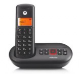 Motorola E211 telefon készülék (vezeték nélküli, üzenetrögzítő, kijelző, DECT) FEKETEE211
