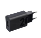 MOTOROLA hálózati töltő Type-C aljzat (20W, gyorstöltő) FEKETE