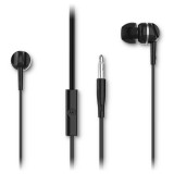 Motorola Moto Earbuds 105, Vezetékes, 1.2 m, 3.5 mm Jack, Fekete mikrofonos fülhallgató