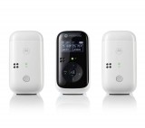 Motorola PIP15-2 digitális HD hang alapú babaőr - 2 baba egységgel - éjjeli fénnyel és altatódallal