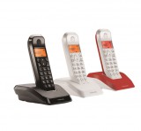 Motorola S1203 Trio DECT vezeték nélküli telefon 3 db kézibeszélővel, dokkolóval