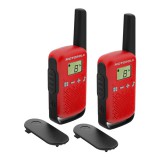 Motorola Talkabout T42 Dual Walkie-Talkie (2 Pcs) Red B4P00811RDKMAW