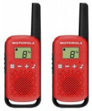 Motorola TALKABOUT T42 PMR walkie talkie, piros (MOT-506-999)