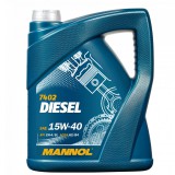 Motorolaj 15W-40 Mannol Diesel 7402 5 liter