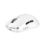 MOU AVAX LW03 PRO Tri-mode gamer egér, Fehér