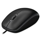 MOU Logitech Optical Mouse B100 USB fekete