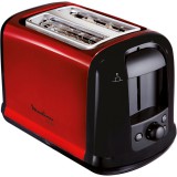 Moulinex Subitor 2 szeletek száma 850 W Fekete, Vörös