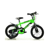 Mountain Bike R88 zöld-fekete gyerek bicikli 16-os méretben - Dino Bikes kerékpár
