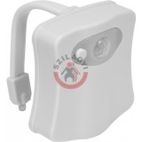 Mozgásérzékelős led WC világítás