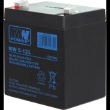 MPL Power MPLPower MW 5-12L 12 V 5Ah AGM VRLA Akkumulátor (MW 5-12L 12V 5Ah)
