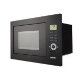 MPM 25-KMI-01 900W, 25L Fekete Beépíthető Kvarc grilles mikrohullámú sütő