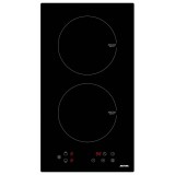 MPM 30-IM-06 2 zóna, max. 3800W Fekete indukciós főzőlap