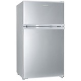MPM 87-CZ-14/E, 207 kWh / év, 85 L, 2 kg / 24 óra, Szabadonálló, Felülfagyasztós, (F), Inox kombinált hűtőszekrény