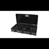 MPM Hordozható Gázfőzőlap Gázrezsó - Fekete (SMILE-KN-03/1KB)