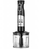 MPM MBL-34M 1500 W, 500 ml, 9 fokozat + turbo Inox-Fekete-Átlátszó botmixer szett