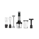 MPM MBL-42, 1500 W, 600 ml, Turbó Funkció, Inox-Fekete, Botmixer Készlet