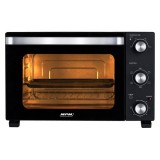 MPM MPE-14 1300 W, 22 l, időzítő Fekete-Inox elektromos sütő