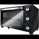 MPM MPE-14 kompakt Elektromos mini sütő 22L 1300 Watt - Fekete (MPE-14)