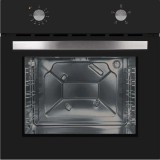 MPM MPM-63-BO-27, 2000 W, 75 l, 4 funkció, Fekete-Inox, Beépíthető Elektromos Sütő