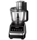 MPM MRK-27, Max. 2000 W, 2,6 l keverőtál, 12 funkció, 4 üzemmód, Fekete-Inox, Konyhai Robotgép