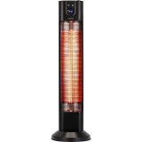 MPM MUG-26, max. 2000 W, 3 fokozat, IP34, LED, Fekete, Infavörös Kültéri Fűtőtest