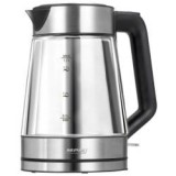 MPM vízforraló 1,7L 2200W, üveg-króm (MCZ-122)