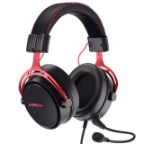 Mpow Air SE gaming headset fekete-piros (BMBH439ARSD) (BMBH439ARSD) - Fejhallgató