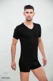 Mr. Big férfi alsó póló V nyakú 306 fekete
