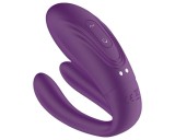 Mrow - akkus, vízálló 3 motoros párvibrátor (lila)