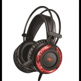 MS Icarus C305 gaming headset fekete-piros (MSP50015) (MSP50015) - Fejhallgató
