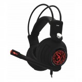 MS Icarus C500 gaming headset fekete-piros (MSP50016) (MSP50016) - Fejhallgató