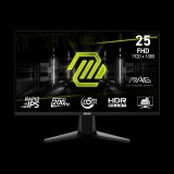 MSI 24,5" MAG 255F E20 16:9 Full HD Rapid IPS Gaming Monitor - Fekete (9S6-3BC21M-043)