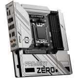 MSI B650M PROJECT ZERO alaplap AMD B650 Socket AM5 Micro ATX (7E09-003R)
