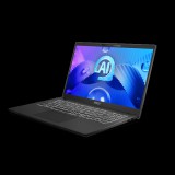 MSI Business NB Modern 15 H AI C1MG-075, 15.6" FHD, Intel Ultra 5 125H, 16GB, 512GB M.2, INT, NoOS, Fekete (9S7-15H551-075)