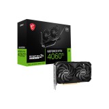 MSI COMPUTER MSI Videokártya PCI-Ex16x nVIDIA RTX 4060 TI VENTUS 2X BLACK 8GB DDR6 OC