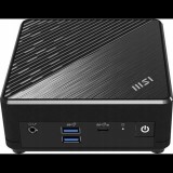 MSI Cubi N ADL S-078EU Intel® N N100 4 GB DDR4-SDRAM 128 GB SSD Windows 11 Pro Mini PC Fekete (Cubi N ADL S-078EU)