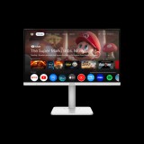 MSI DT MSI Monitor Business Modern MD272UPSW 27" UHD, 3840x2160, 60Hz, IPS, 4ms, HDMI, DP, USB-C, White - SMART (9S6-3PB19H-261)