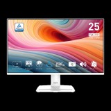 MSI DT MSI Monitor Business PRO MP251W E2 24,5" FHD, 1920x1080, IPS, 120Hz, 1500:1 CR, 300cd/m2, 1ms, HDMI, DP, VGA, White (9S6-3PD4CM-001)