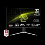 MSI DT MSI Monitor GAMING MAG 325CQRF QD E2 31,5" Ívelt Rapid VA WQHD 2560x1440, 16:9 180Hz 0,5ms 3500:1, 2x HDMI, DP, USB-C (9S6-3DC14H-059)
