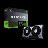 MSI GeForce RTX 5060 Ventus 2X OC VGA (PCIe 5.0, 8 GB GDDR7, 128 bit, 3xDP+HDMI)