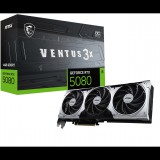 MSI GeForce RTX 5080 16GB GDDR7 Ventus 3X OC Plus Videókártya (RTX 5080 16G VENTUS 3X OC PLUS)