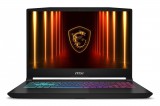 MSI Katana 15 HX B14WGK-061XPL Intel® Core™ i7 i7-14650HX Laptop 39,6 cm (15.6") Quad HD 16 GB DDR5-SDRAM 1 TB SSD NVIDIA GeForce RTX 5070 Laptop GPU Wi-Fi 6E (802.11ax) FreeDOS Fekete