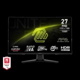 MSI MAG 274CXF 68,6 cm (27") 1920 x 1080 px Full HD Fekete számítógép monitor