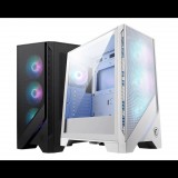 MSI MAG FORGE 320R AIRFLOW ARGB Midi Torony Gaming Számítógépház - Fehér (306-7G23W21-HH9)