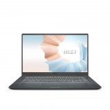 MSI Modern 15 A5M - 15, 6" FullHD IPS-Level, Ryzen 7-5700U, 8GB, 256GB SSD, DOS - Karbonszürke (9S7-155L26-283)