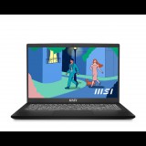 MSI Modern 15 B12M - 15, 6" FullHD IPS-Level, Core i5-1235U, 8GB, 512GB SSD, DOS - Fekete (9S7-15H112-021) - Notebook