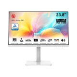 MSI Monitor Business Modern MD2412PW 23,8" FHD, 1920x1080, IPS, 100Hz, 1000:1 CR, 300cd/m2, 1ms, HDMI, USB-C, White