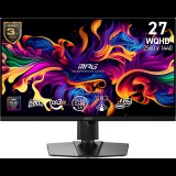 MSI MPG 271QR QD-OLED X50 számítógép monitor 67,3 cm (26.5") 2560 x 1440 pixelek Wide Quad HD Fekete (MPG 271QR QD-OLED X50)