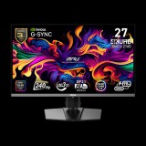 MSI MPG 272URX QD-OLED számítógép monitor 67,3 cm (26.5") 3840 x 2160 pixelek 4K Ultra HD Fekete